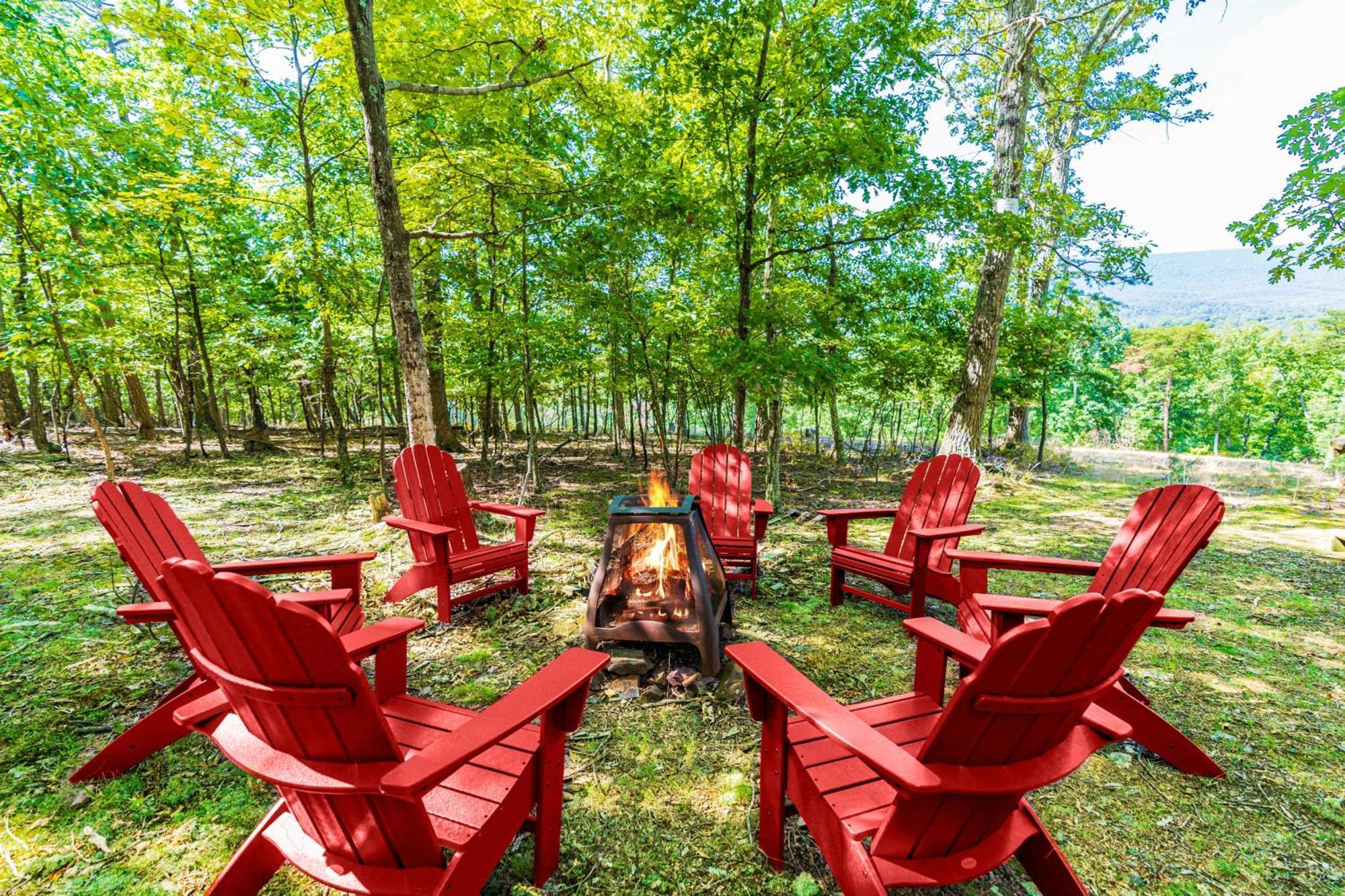 Great Views! A-Frame W Hot Tub, Grill & Fire Pit Villa Morton Grove Exterior foto